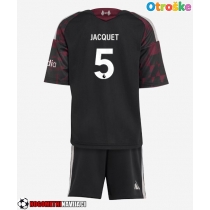 Otroške Nogometnih dresov Liverpool Jeremy Jacquet #5 Tretji 2026-27 Kratki rokavi (+ hlače)